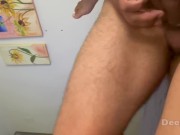 I put my hard cock with a condom in her tight shaved pussy 6/16