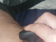 Dildo and vibrator play