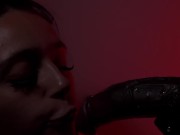 Lola G takes his BBC straight to the throat 7/16