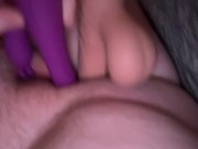 trying to fit 2 toys in at once 9/16