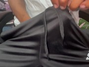 Jacking Off Huge Bulging Big Black Dick Until I Can’t Resist Nutting-How long Will You Last? 4K 1/16