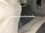 Sexy Blonde Sheer Dress Twerk Cleaning
