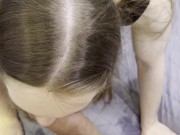 Влажный минет от спортивной студентки 11/16