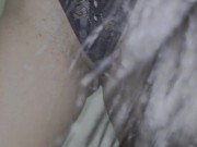 My roommate starts playing with her new vibrator 10/16