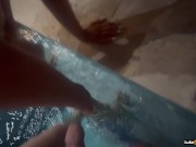 Fucking Big Naturals Hot Blonde Cas Summer In The Pool 2/16