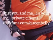 Redhead’s belly inflation—one more pump and she’ll explode! 10/16