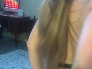 Ass Play, Anal Training Medium Butt Plug Fucking & Bubblegum Bubble 2/16