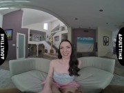 UP CLOSE VR - Gorgeous Petite Brunette Celestina Blooms Is Craving A CREAMPIE From You - POV 3/16
