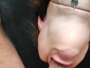 Качественный горловой минет, секс в ротик одной послушной девочки! 10/16