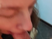 Качественный горловой минет, секс в ротик одной послушной девочки! 4/16