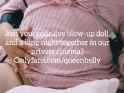 Doctor, make me big! It's my heart, OK? Extreme belly inflation 15/16