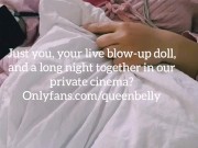 Doctor, make me big! It's my heart, OK? Extreme belly inflation 3/16