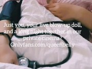 Doctor, make me big! It's my heart, OK? Extreme belly inflation 5/16