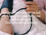 Doctor, make me big! It's my heart, OK? Extreme belly inflation 6/16