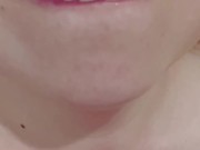 CLEANING MY DIRTY MOUTH AFTER HUGE CREAMPIE/CLOSE UP 10/16