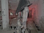 Silent Hill Nurse Gets Punished by Pyramid Head – Cosplay Fantasy 2/16