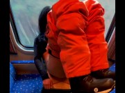 Adventure Train. Innocent girl got a huge dick on the train - TonnyAndMiaLove 14/16