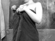 Watches his stepsister in the shower and impales her on his huge cock!