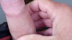 Masturbating in public and getting caught