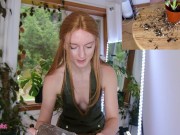 Gardening With Kat- Repotting Monsteras SFW 11/16