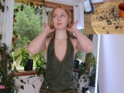 Gardening With Kat- Repotting Monsteras SFW 12/16