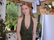 Gardening With Kat- Repotting Monsteras SFW 16/16