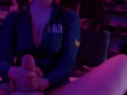 Dissolute woman pegging her boy's. 11/16