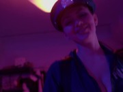 Dissolute woman pegging her boy's. 13/16