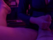 Dissolute woman pegging her boy's. 14/16