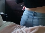 Pt. 1: Wife Fucks Husband's Friend Multiple Orgasms. Real Amateur Couple Homemade. 1/16