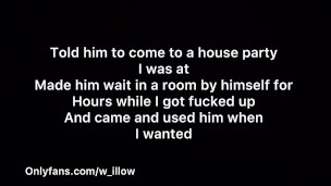 Farting on a sub bitch boy at a house party