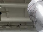 sexy yoga in tight transparent dress 11/16