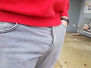 Male Desperation & Public Pissing! Waiting for my Train and Need to Pee so badly! 5/16