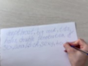 Instead of homework I played with my pussy, punish me 1/16