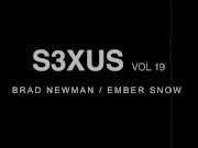 Sexy Little Asian Rides Big Dick Till She Cums - S3XUS - Ember Snow - Brad Newman