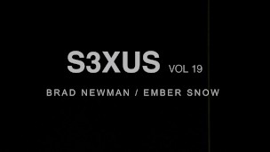 Sexy Little Asian Rides Big Dick Till She Cums - S3XUS - Ember Snow - Brad Newman