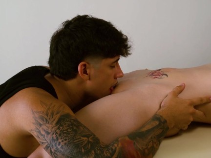 I give you multiple orgasms just using my big tongue - Bastian Blanc