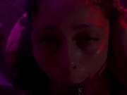 Deepthroat Sloppy Blowjob POV