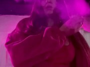 Long Hair Big Tits Artemisia Love Solo Smoking Outdoor night Sesh 13/16