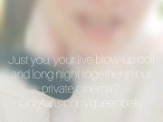 Hose bracelet in anal, deform belly inflation in nature 1/16