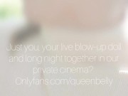 Hose bracelet in anal, deform belly inflation in nature 2/16