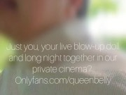 Hose bracelet in anal, deform belly inflation in nature 3/16