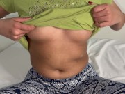 තියන මෝල් අමාරුවට තඩි ඩිල්ඩෝ එකක් බස්ස ගත්තා / Step sis dildo fuck hard until girl got cum 3/16