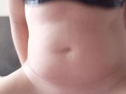 Riding dildo deep inside 12/16