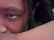 Loud moaning while getting my pussy ate by gf part 2 13/16