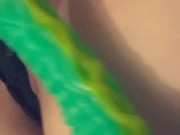 Watch how long my dildo is 13/16