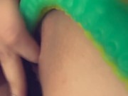 Watch how long my dildo is 15/16