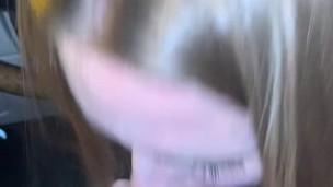 Blonde Teen Takes Care Of Drivers Big Dick