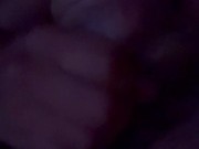 I stroke my hard cock in adult theater