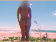 Wifey is outdoors fully nude showing her perfect body 9/16